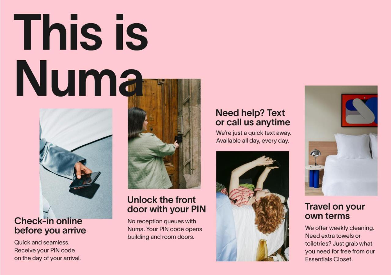 Numa Madrid Script Aparthotel Eksteriør bilde